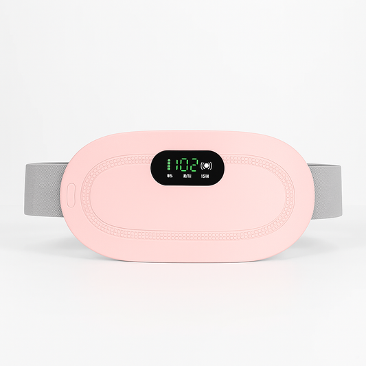 Menstrual Heating Pad Smart Warm Belt Relief Waist Pain Cramps Vibrating Abdominal Massager Electric Waist Belt Device